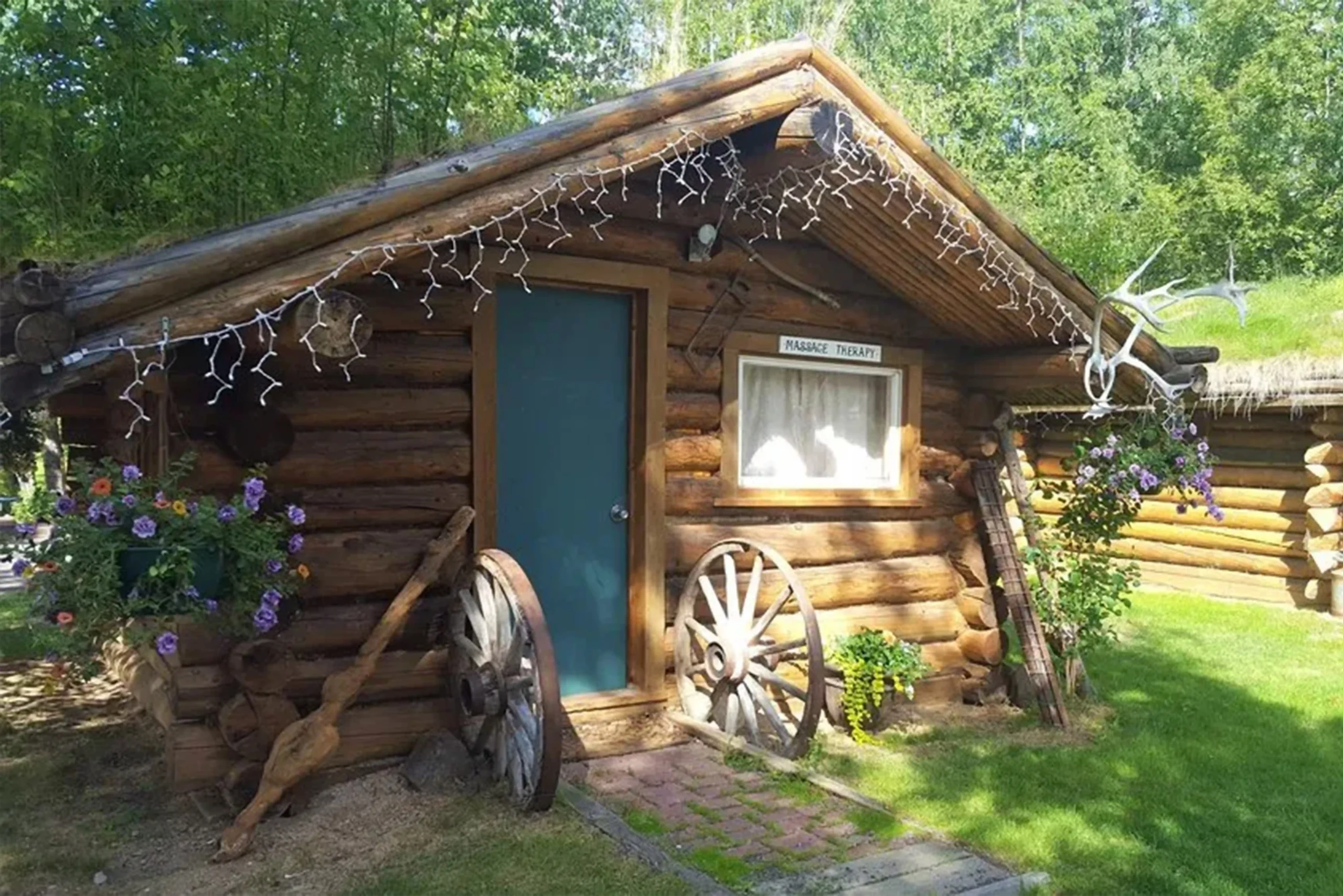 Chena Hot Springs Massage Therapy Cabins